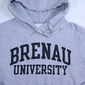 Redshirt Brenau University Hoodie Heather Grey‎ Sweatshirt Size Large